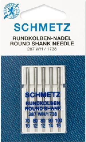 Aiguille pour machine à coudre Schmetz 287 WH/1738 VLS 70-100 Aiguille pour machine à coudre