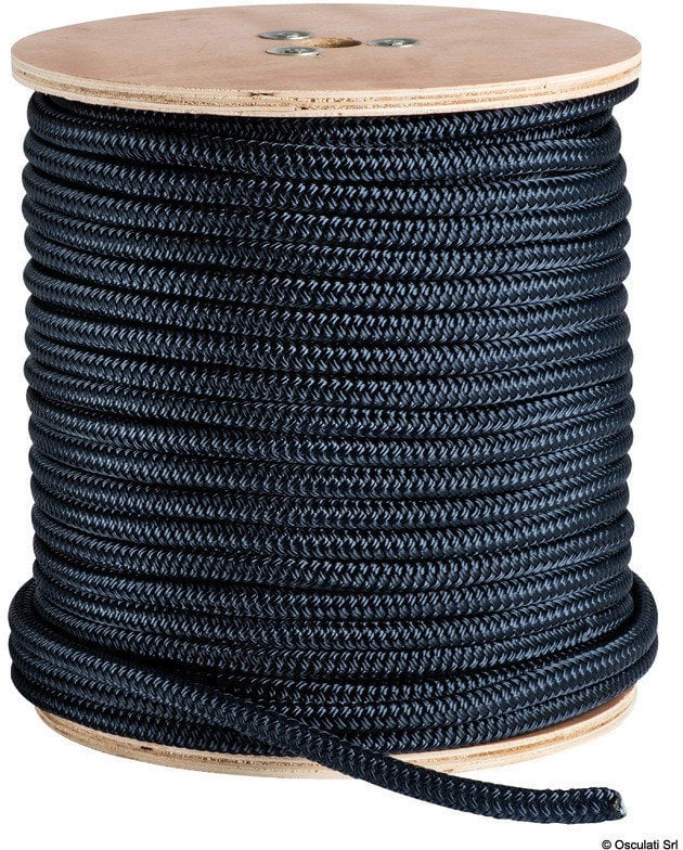 Vyvazovací lano Osculati Double braid blue 16 mm