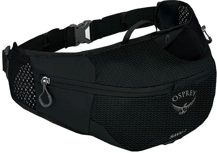 Fietsrugzak en accessoires Osprey Savu Black Heuptas