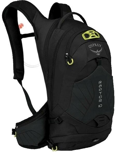 Cycling backpack and accessories Osprey Raptor Black Backpack