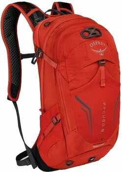 Cycling backpack and accessories Osprey Syncro Firebelly Red Backpack - 1
