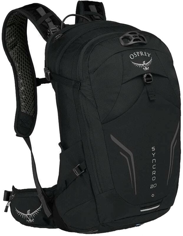 Cycling backpack and accessories Osprey Syncro 20 Black Backpack
