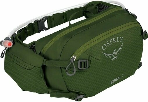 Cycling backpack and accessories Osprey Seral Dustmoss Green Waistbag - 1