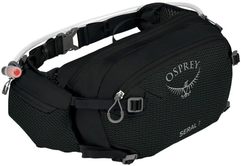 Mochila de ciclismo y accesorios. Osprey Seral Black Cangurera