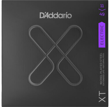 E-guitar strings D'Addario XTE1149-3P