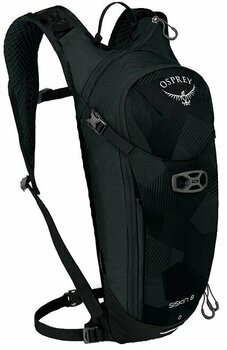 Cycling backpack and accessories Osprey Siskin Obsidian Black Backpack - 1