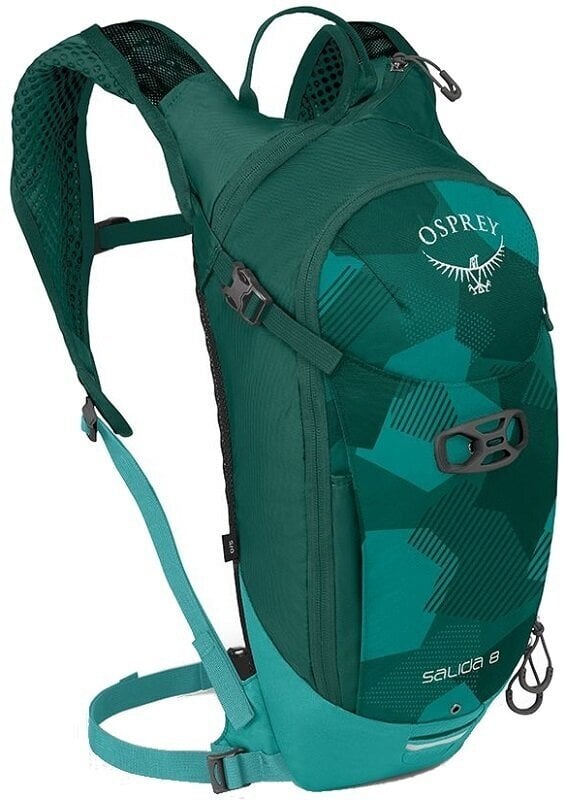 Cycling backpack and accessories Osprey Salida Teal Glass Backpack