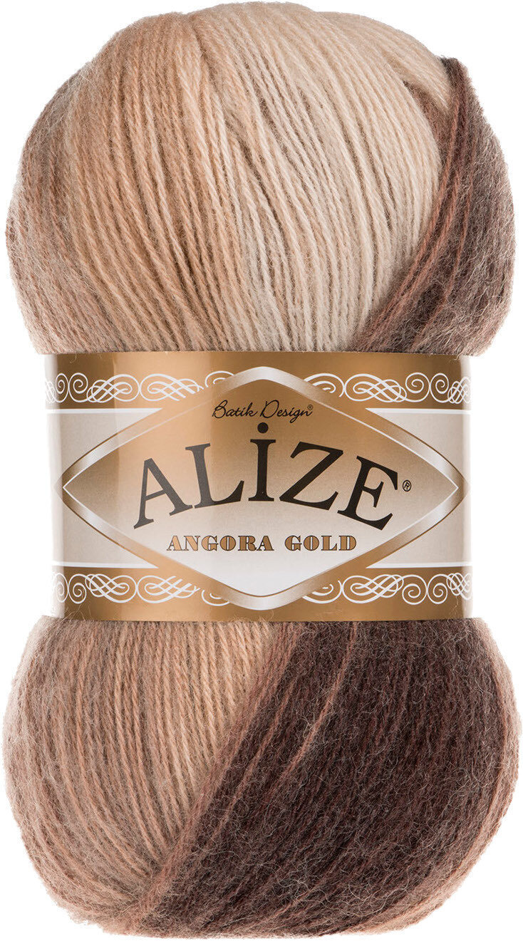 Knitting Yarn Alize Angora Gold Batik 6779