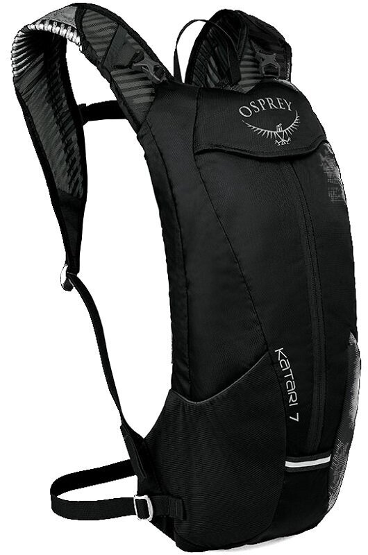 Cycling backpack and accessories Osprey Katari Black Backpack