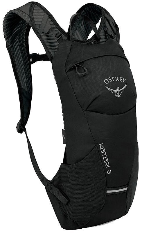Cycling backpack and accessories Osprey Katari Black Backpack