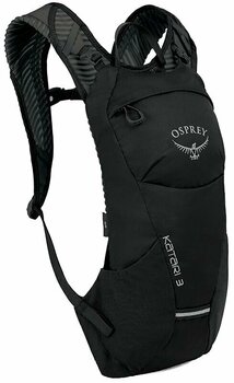 Cycling backpack and accessories Osprey Katari Black Backpack - 1