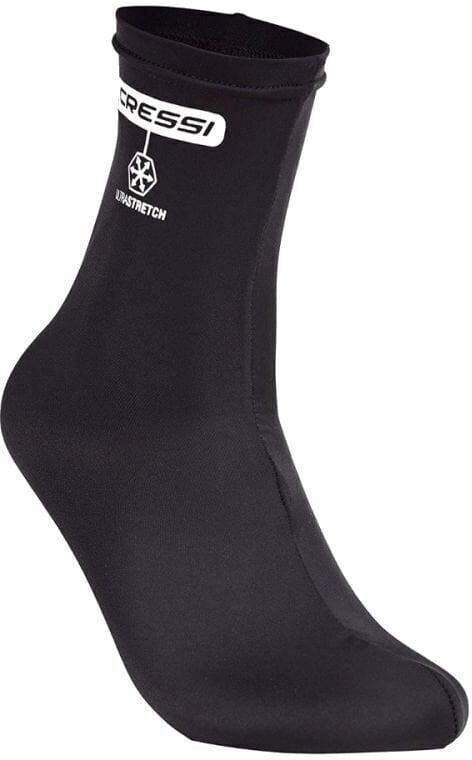 Neoprene Shoes Cressi Elastic Water Socks Black L/XL