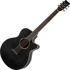 Elektro-akustična jumbo Tanglewood TWBB SFCE Smokestack Black Elektro-akustična jumbo