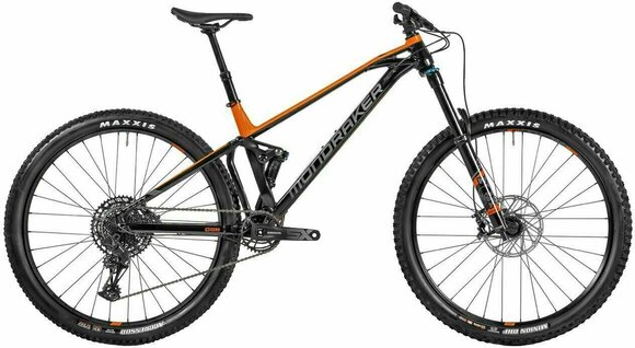 Bicicletta full suspension Mondraker Foxy Sram SX Eagle 1x12 Black/Orange/Grey L - 1