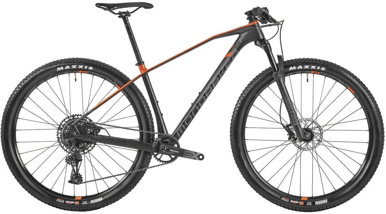 Hardtail kerékpár Mondraker Chrono Carbon Sram NX Eagle 1x12 Carbon/Orange/Grey XL