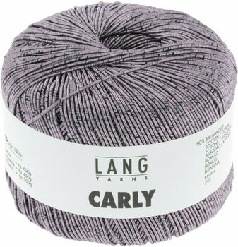 Strickgarn Lang Yarns Carly 0107 Lilac Strickgarn - 1