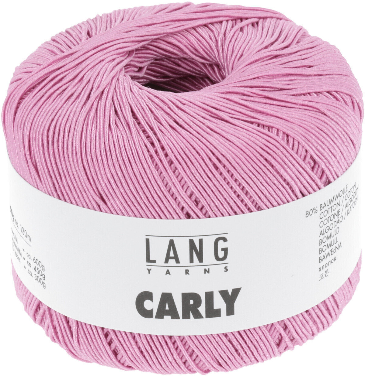 Knitting Yarn Lang Yarns Carly 0019 Rose Knitting Yarn