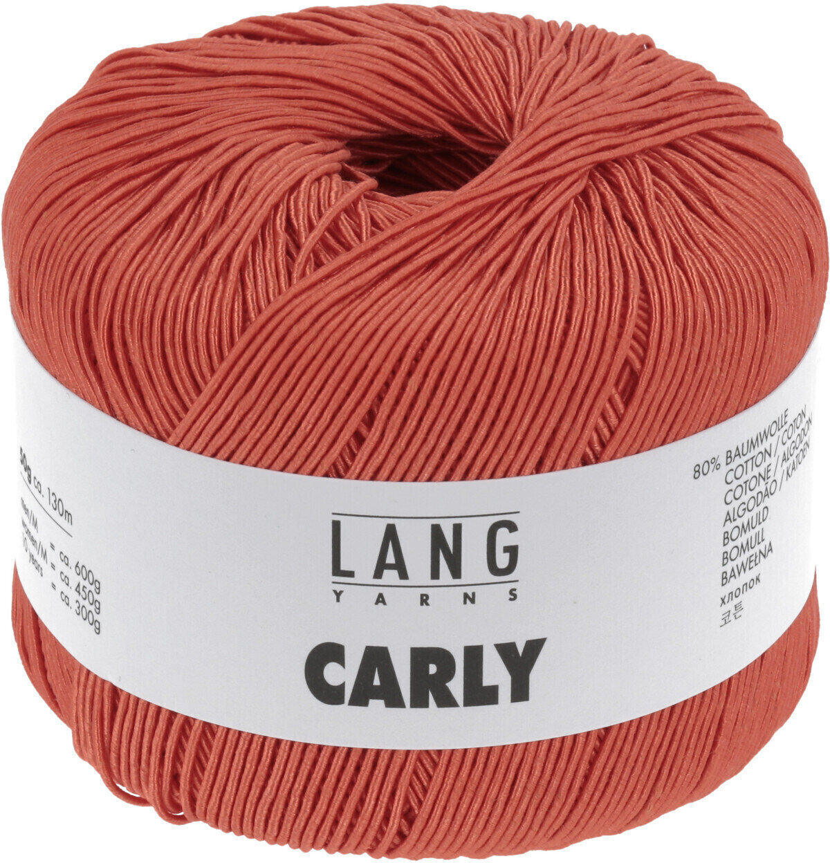 Knitting Yarn Lang Yarns Carly 0059 Orange