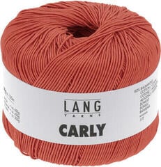Pletacia priadza Lang Yarns Carly 0059 Orange Pletacia priadza