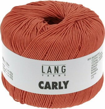 Strickgarn Lang Yarns Carly 0059 Orange - 1
