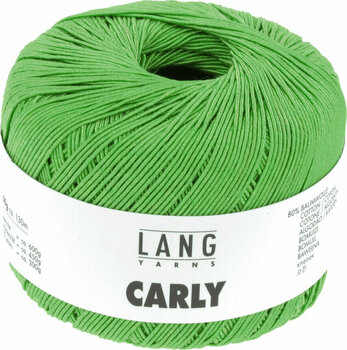 Knitting Yarn Lang Yarns Carly 0016 Green Knitting Yarn - 1