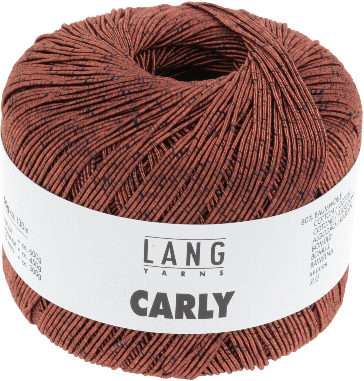 Knitting Yarn Lang Yarns Carly 0175 Brick Knitting Yarn