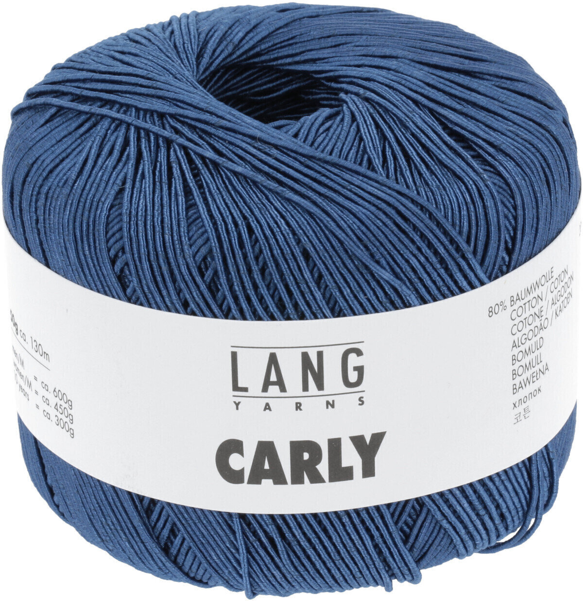 Pletací příze Lang Yarns Carly 0035 Blue Marine