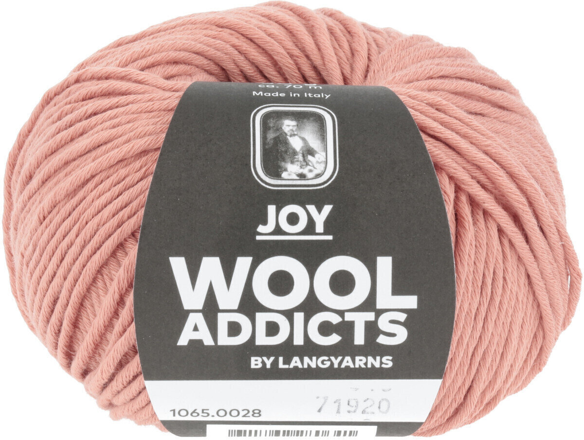 Fios para tricotar Lang Yarns Joy 0028 Peach