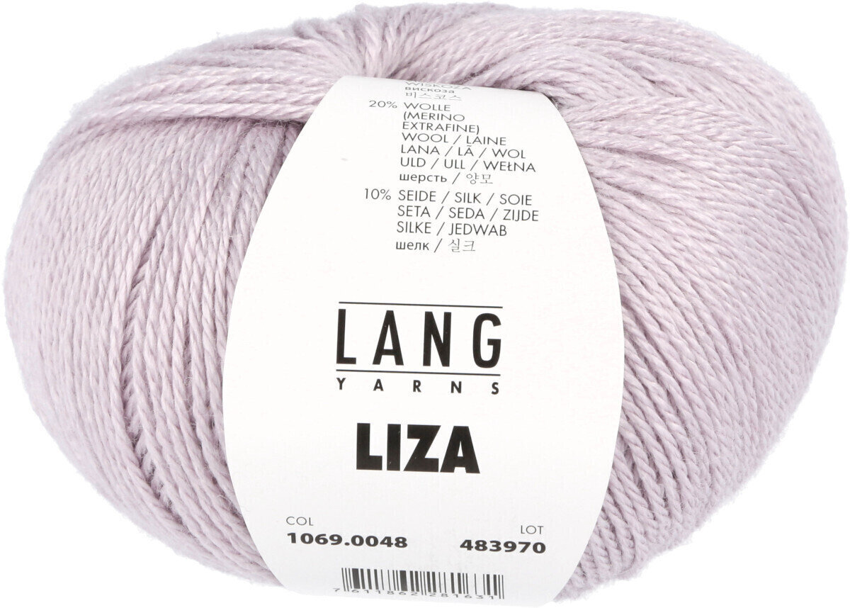 Knitting Yarn Lang Yarns Liza 0048 Dusky Pink Knitting Yarn