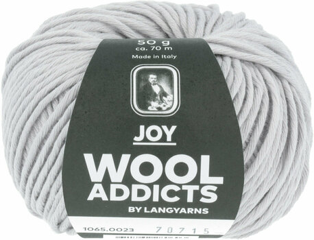 Fios para tricotar Lang Yarns Joy 0023 Silver - 1