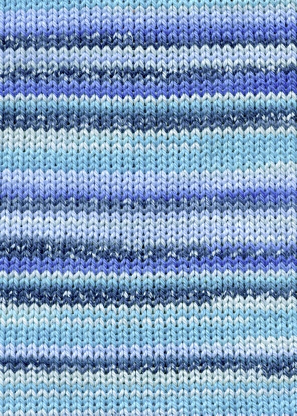 Fire de tricotat Lang Yarns Tissa Color 0225 Blue
