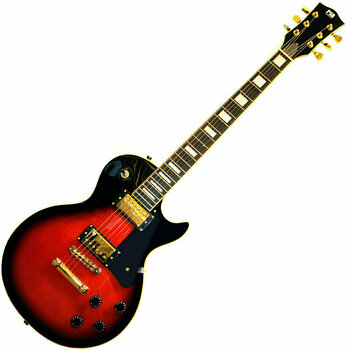 Elektriska gitarrer PSD LP1 Singlecut Standard-Cherry Sunburst - 1