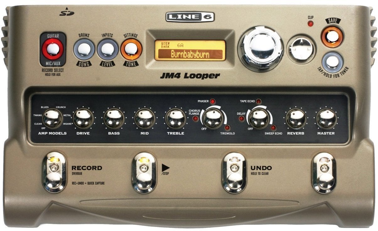 Gitaar multi-effect Line6 JM 4 Jam Looper