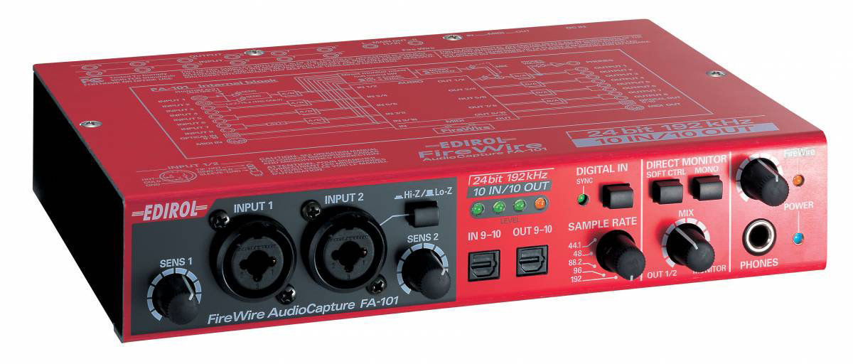 FireWire аудио интерфейс Roland FA-101