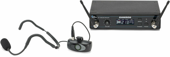 Système sans fil avec micro serre-tête Samson AHX Fitness Headset D - 1