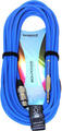 Bespeco IROMA900 Blue 9 m Mikrofonkabel