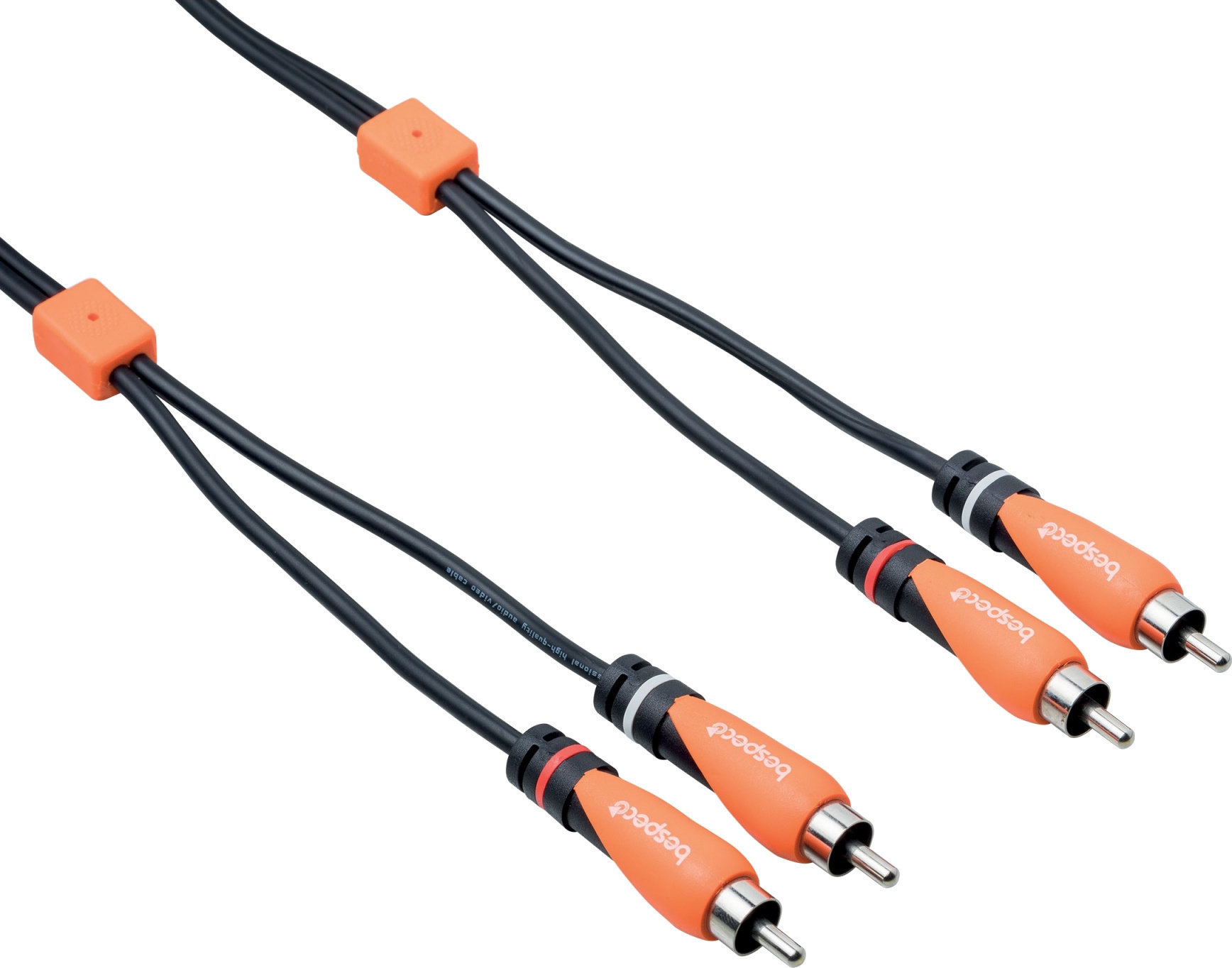 Audio kábel Bespeco SL2R180 1,8 m Audio kábel
