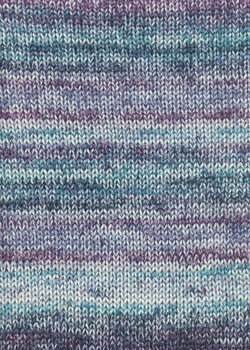 Knitting Yarn Lang Yarns Tissa Color 0354 Blue/Turq./Purple Knitting Yarn - 1