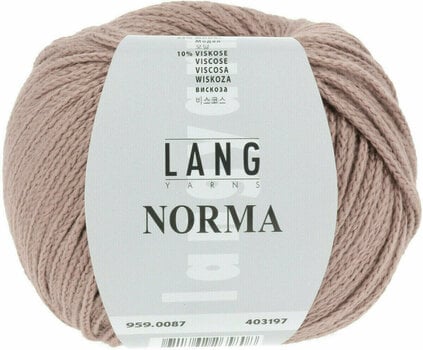 Fil à tricoter Lang Yarns Norma 0087 Rosewood Fil à tricoter - 1