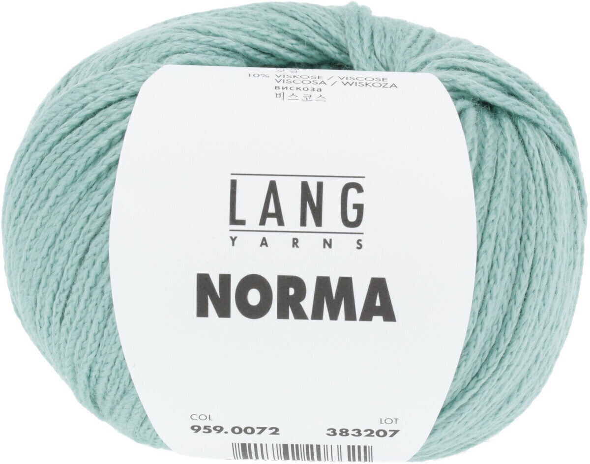 Knitting Yarn Lang Yarns Norma 0072 Acqua Knitting Yarn