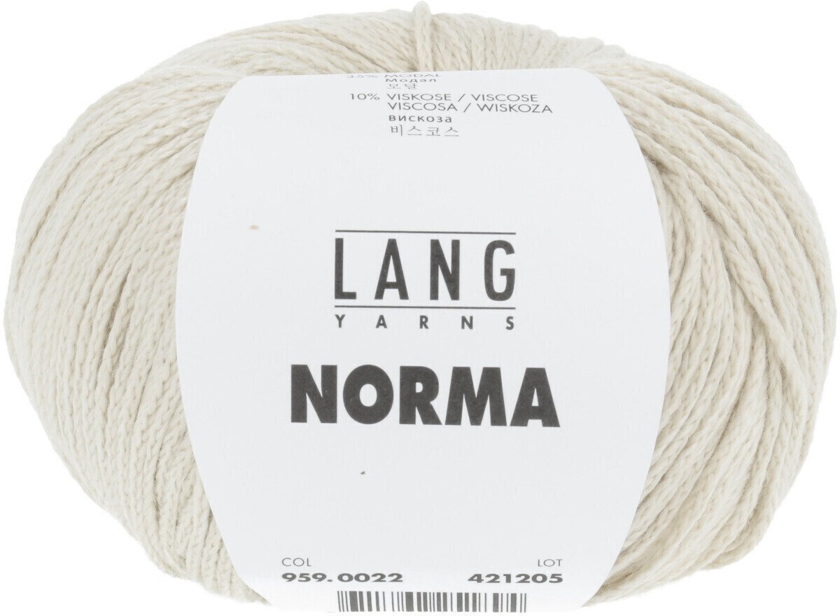 Knitting Yarn Lang Yarns Norma 0022 Sand Knitting Yarn