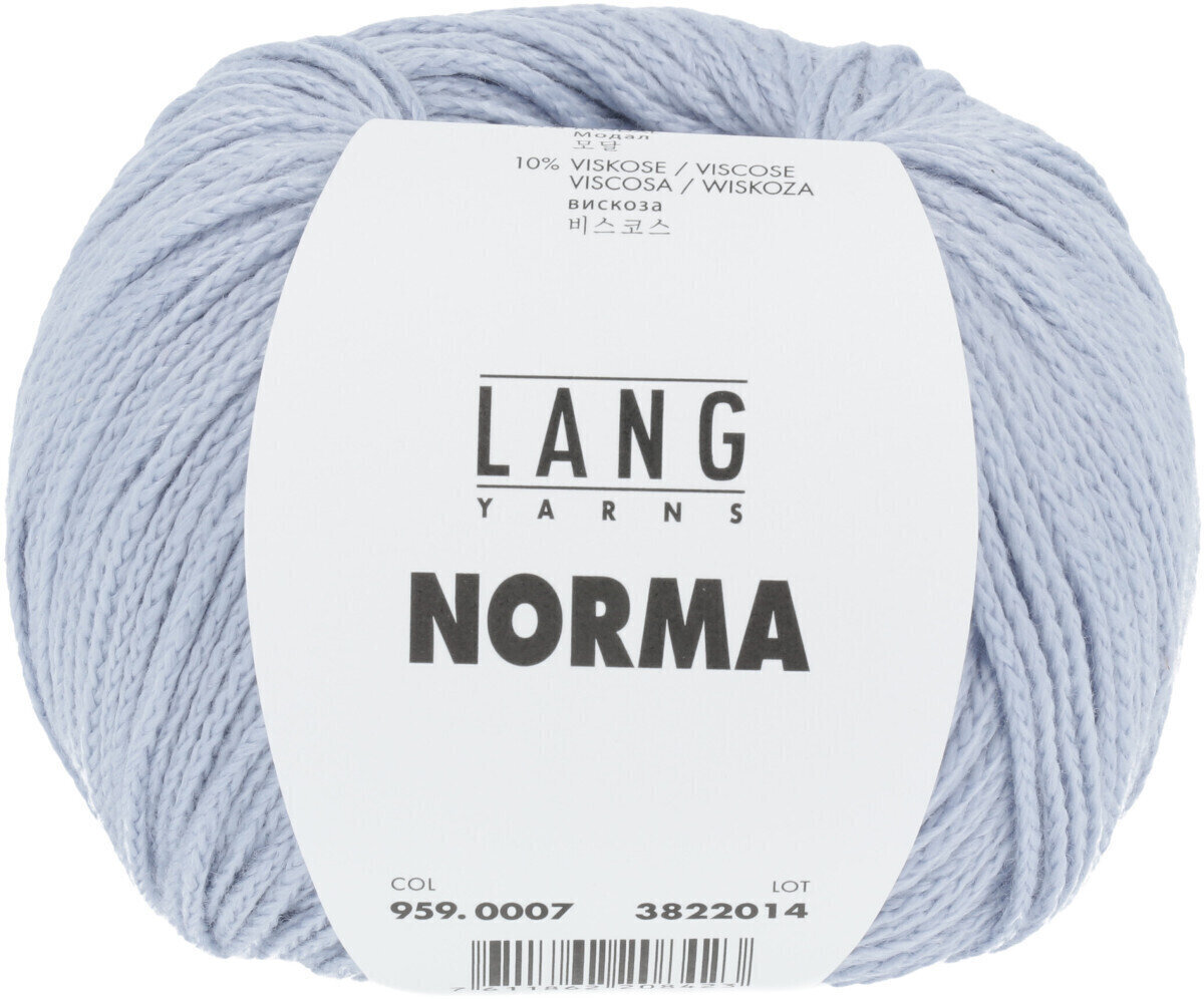 Knitting Yarn Lang Yarns Norma 0007 Lilac Knitting Yarn