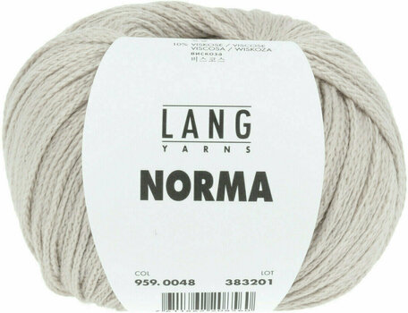 Knitting Yarn Lang Yarns Norma 0048 Dusky Pink Knitting Yarn - 1