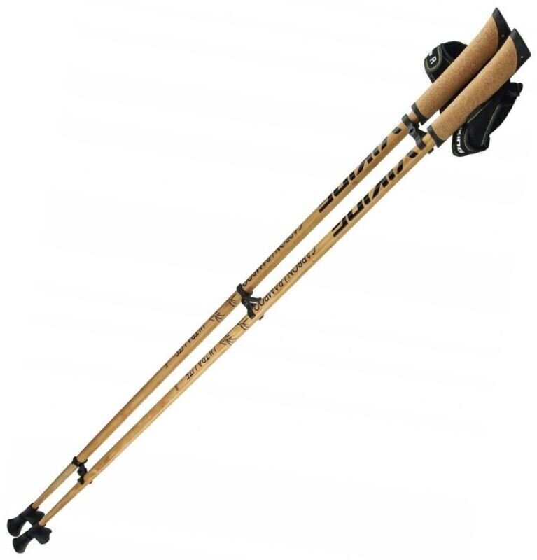Nordic Walking palice Viking Expedition Carbo Hnedá 120 cm