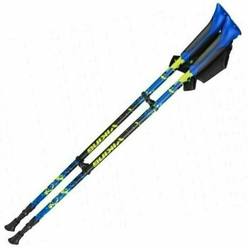 Bâtons de Nordic Walking Viking Ruten Pro Bleu-Vert 85 - 135 cm - 1