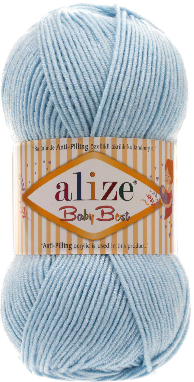 Fios para tricotar Alize Baby Best 40 Fios para tricotar