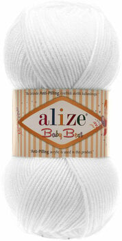Fire de tricotat Alize Baby Best 55 - 1