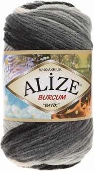 Fios para tricotar Alize Burcum Batik 1900 - 1