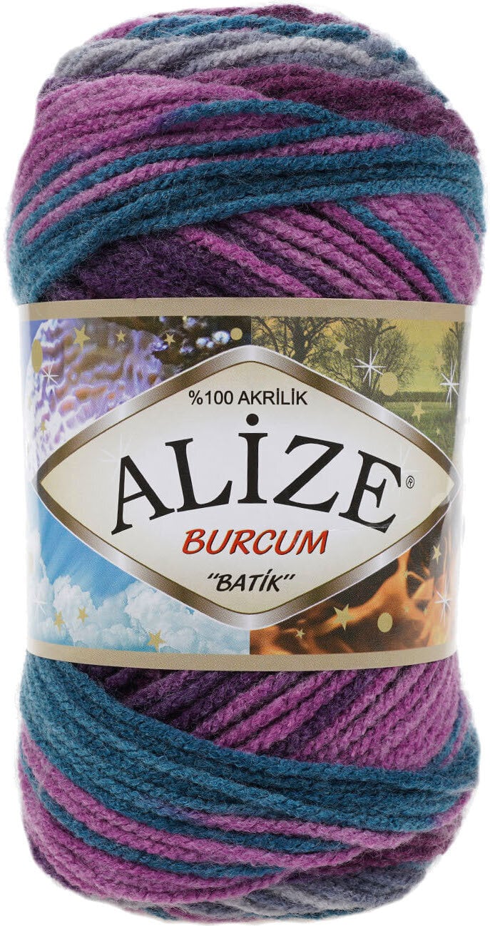 Pređa za pletenje Alize Burcum Batik 3366