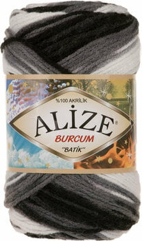 Плетива прежда Alize Burcum Batik 4428 - 1